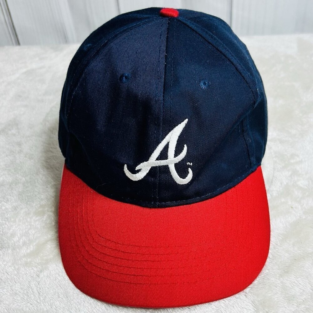 Atlanta Braves Renew Merchandise MLB Adjustable Hat Cap Adult One-Size Navy